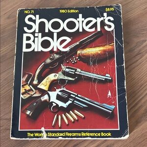 Shooter's Bible 1980 Edition – Red Cover Reference Book